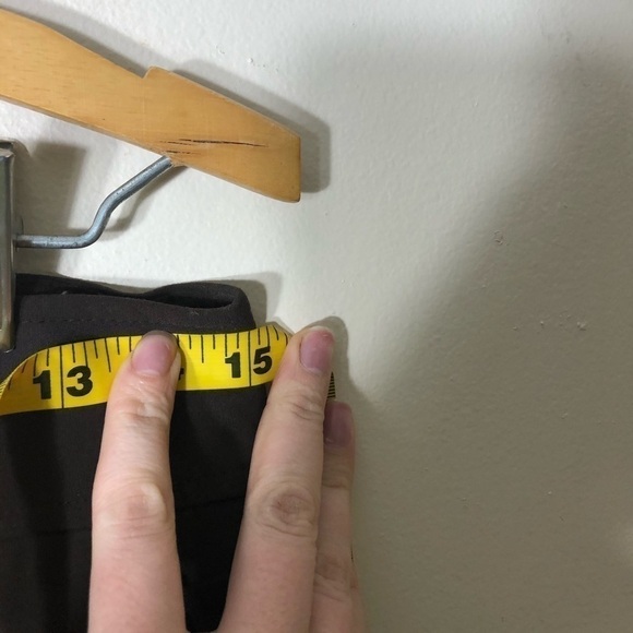 Loft Short Culottes Brown Sz 2 Pleated - Picture 4 of 5